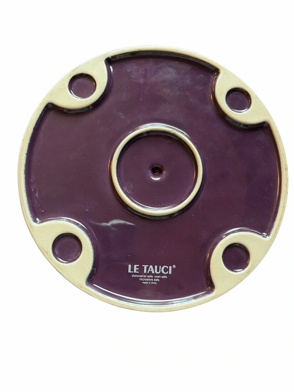 Slow Feeder Dog Bowl in Purple - No Brand